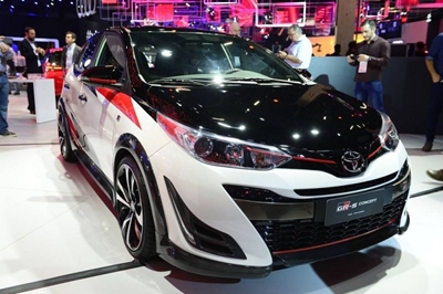 Concept Toyota Yaris GR-S shown in Sao Paulo as a mere study