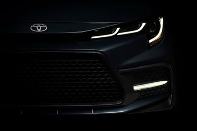 US-spec Toyota Corolla Sedan will show itself on November 15th