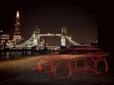 Wire sculptures serves as latest Range Rover Evoque teaser