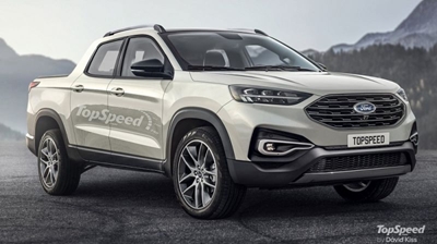New half-ton Ford pick-up rendered as revived Ranchero