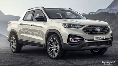 New half-ton Ford pick-up rendered as revived Ranchero