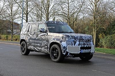 Next Land Rover Defender re-appears in 90 and 110 bodystyles