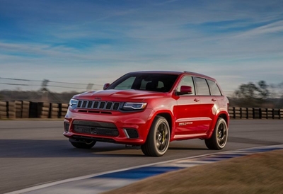 Brutal, Hellcat powered Jeep Grand Cherokee Trackhawk lands