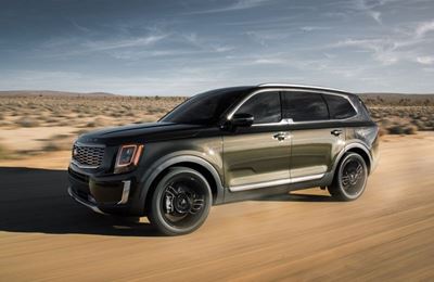 Mammoth Kia Telluride steps into Detroit