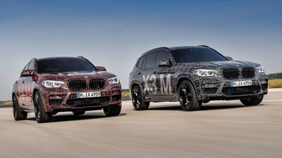 BMW continues X3 and X4 M teaser ahead of Geneva