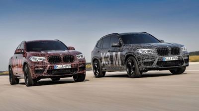 BMW continues X3 and X4 M teaser ahead of Geneva