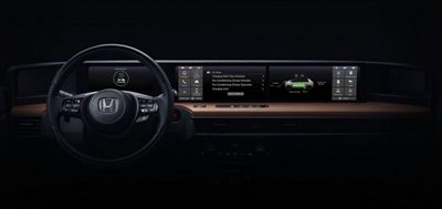 Production Honda Urban EV shows its interior for the first time