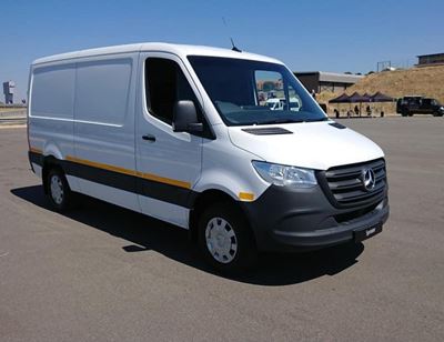 All-new Mercedes-Benz Sprinter reports for work