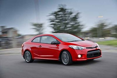 Kia Koup makes all the rights noises