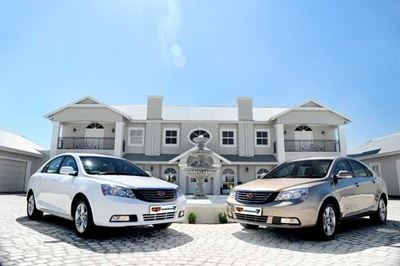 Grand attempt from Geely