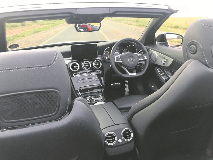 Sublime Mercedes-AMG C43 now topless-Autodealer