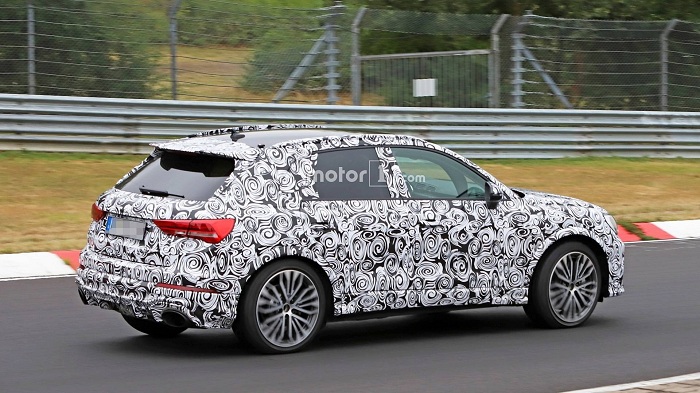 Audi’s hottest Q3 spied getting close to the ‘Ring’s kerbs-Autodealer