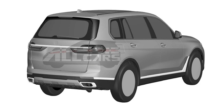 BMW X7 leaks in patent drawings-Autodealer