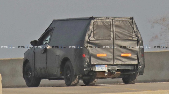 Ford’s new half-ton pick-up apparently spied as RHD Bronco hopes diminish-Autodealer