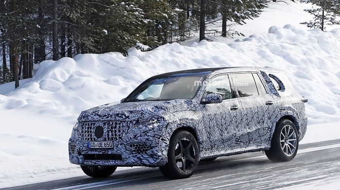Mercedes-Benz's monstrous new GLS and AMG GLS 63 spied-Autodealer