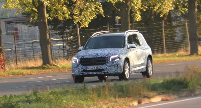 Mercedes-Benz GLB comes out in numbers tow testing-Autodealer
