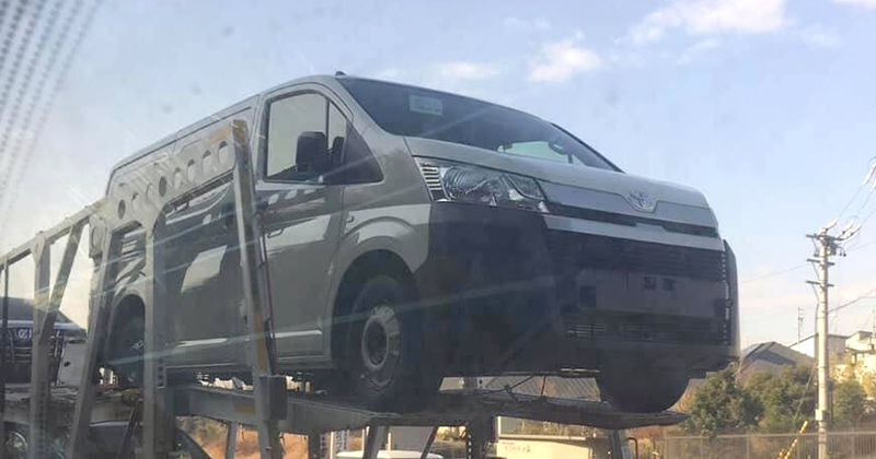 All-new Toyota HiAce pictured with nothing to hide-Autodealer