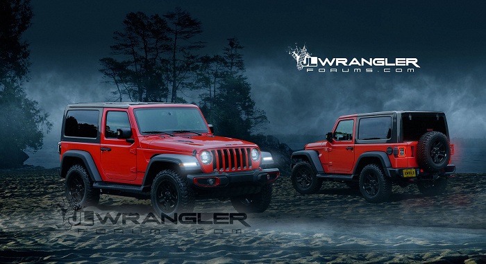 New Jeep Wrangler rendered again as debut looms closer-Autodealer