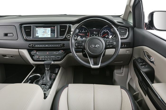 Slim-lined updated Kia Grand Sedona range priced-Autodealer
