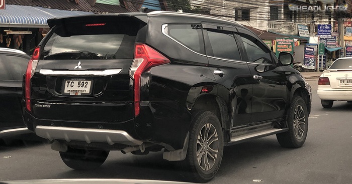 Facelifted Mitsubishi Pajero Sport spied for the first time-Autodealer