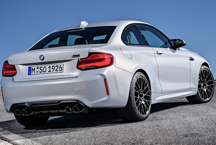 Competition upgraded BMW M2 slides in-Autodealer