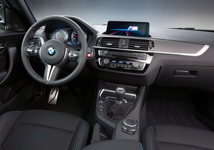 Competition upgraded BMW M2 slides in-Autodealer