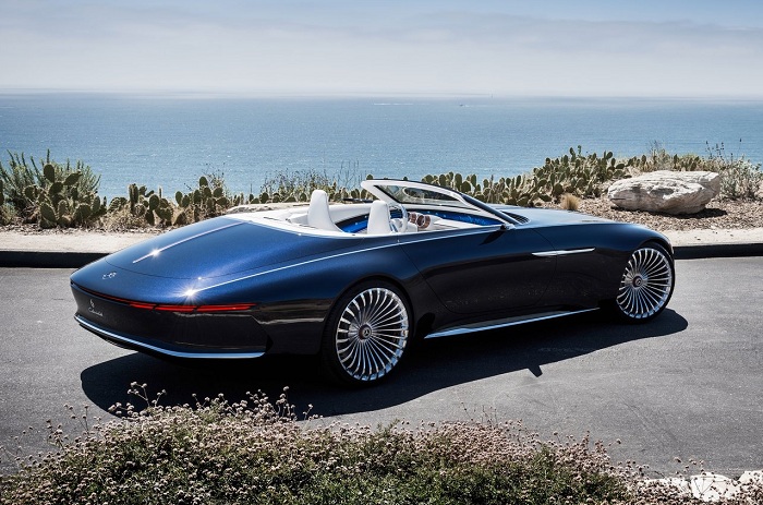 Dramatic Mercedes-Maybach Vision 6 Concept now minus its roof-Autodealer