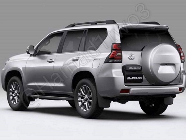 Clearer images of revised Toyota Land Cruiser Prado surface-Autodealer