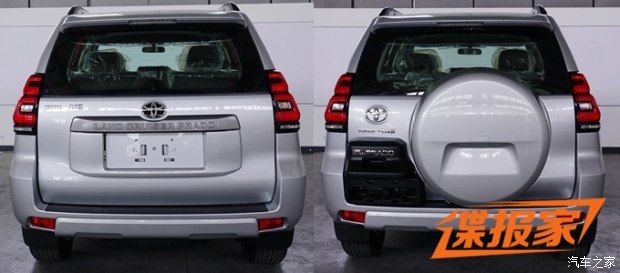 Facelifted Toyota Land Cruiser Prado leaked again-Autodealer