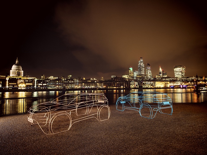 Wire sculptures serves as latest Range Rover Evoque teaser-Autodealer