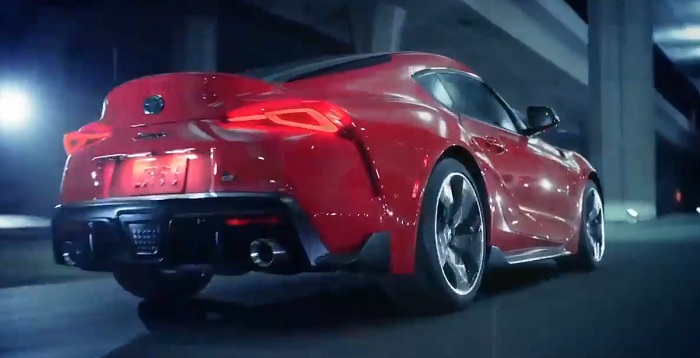 Toyota Supra shown in full as promo video accidentally leaks-Autodealer