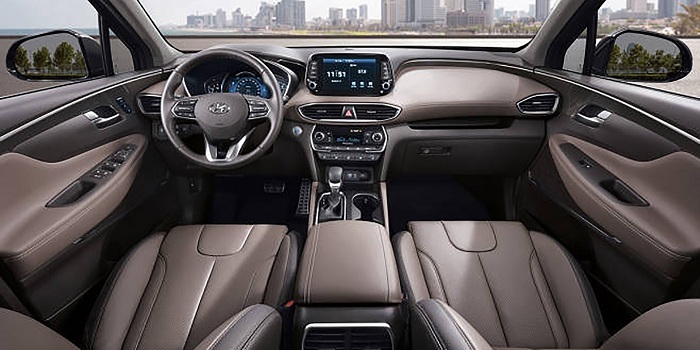 Kona styled Hyundai Santa Fe leaks ahead of reveal-Autodealer