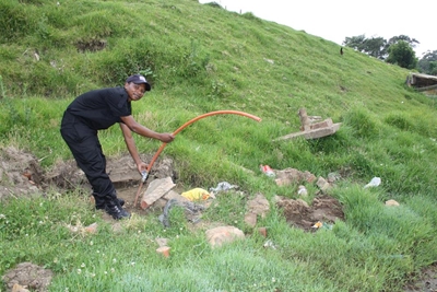 Knysna gushing its water resources away