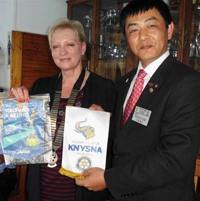 Japanese Rotarians hosted by Knysna