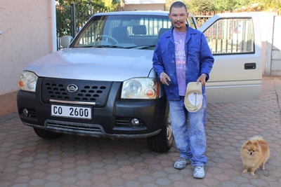 Bakkie vir tuinier na 20 jaar