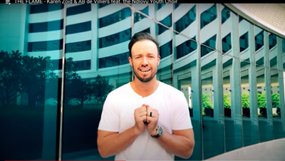 AB de Villiers bowls over music fans globally with ‘The Flame’