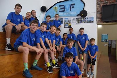 Young players battle it out at invitational squash tournament