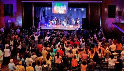 George blessed during worship nights