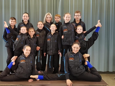 Vlugvoetige dansers mik na kroon