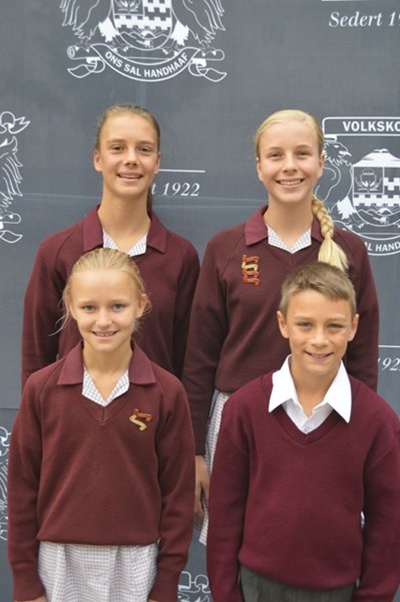 Volkskool-atlete word vereer