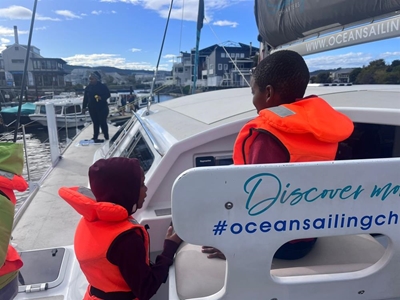 Ocean Sailing Charters hosts Dorothy Broster Children's Home