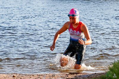 Athletes shine as Eden Triathlon heats up
