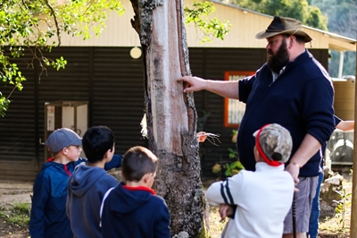 Riversdal Voortrekkers kamp in Grootvadersbosch