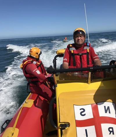 NSRI to the rescue at Gericke's Point