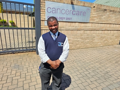 Standing his post with care: Security guard makes a difference 