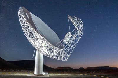 Group of galaxies discovered with SA telescope