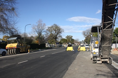 Caledon Road completion in sight