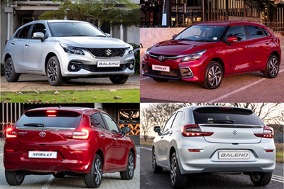 Which is better, Suzuki Baleno or Toyota Starlet? 