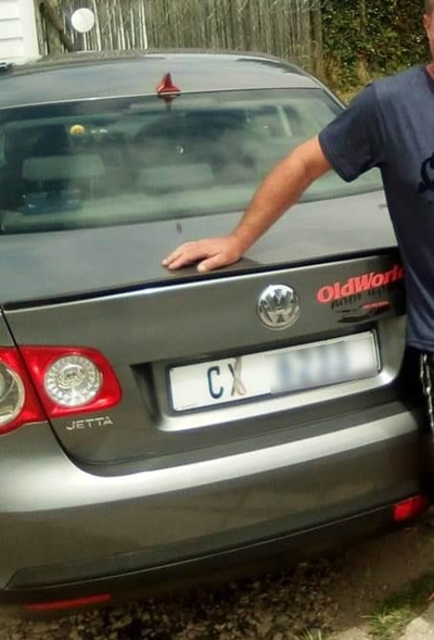 Stolen CX car found in CBF