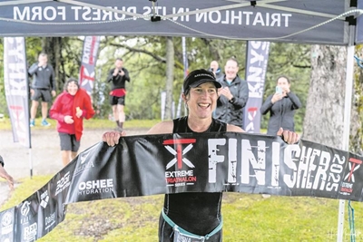 Anna Haw makes history at Knysna Extreme Thriathlon